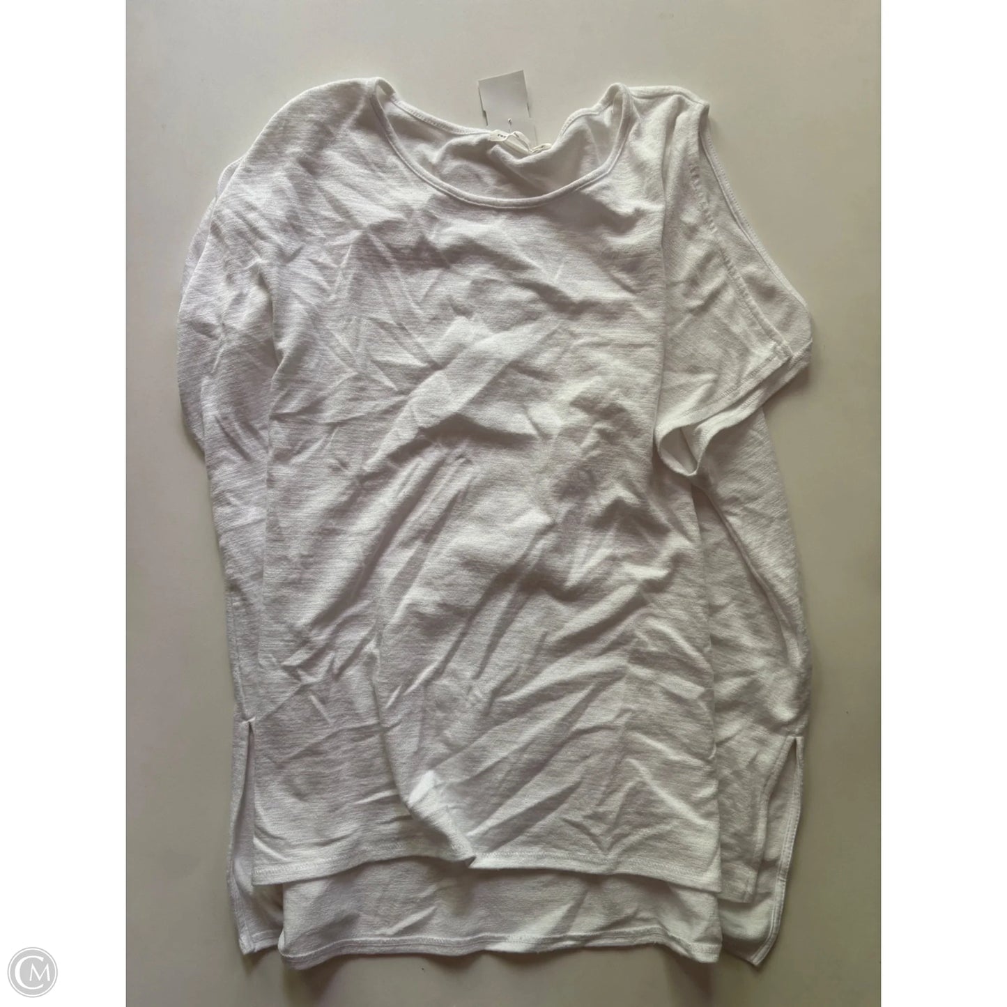 Top Short Sleeve By Rag And Bone In White, Size: M