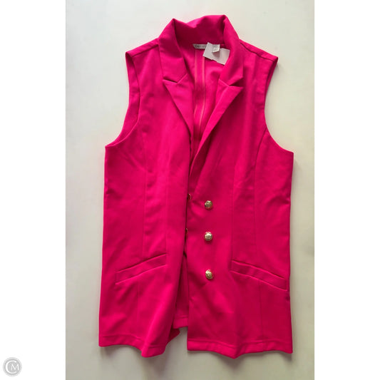 Vest Other By Cato In Pink, Size: L