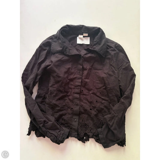 Top Long Sleeve By Joie In Black, Size: S