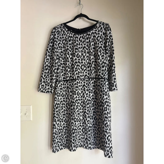 Dress Work By Talbots In Animal Print, Size: Xl