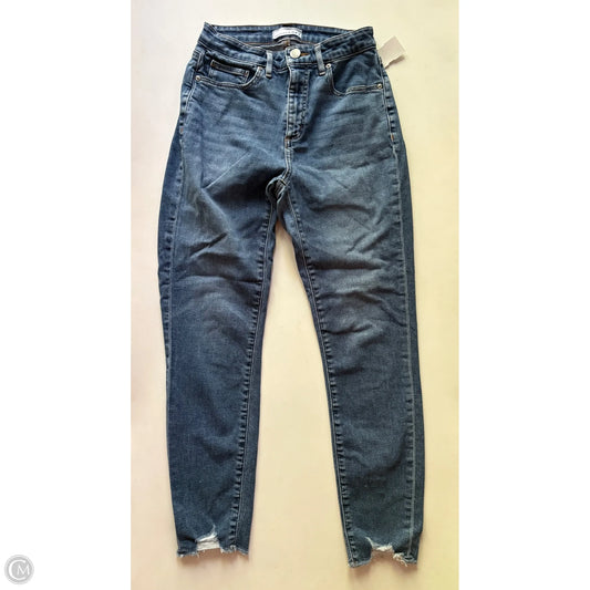 Jeans Skinny By Loft In Blue, Size: 0