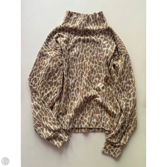 Sweater By Loft In Animal Print, Size: S