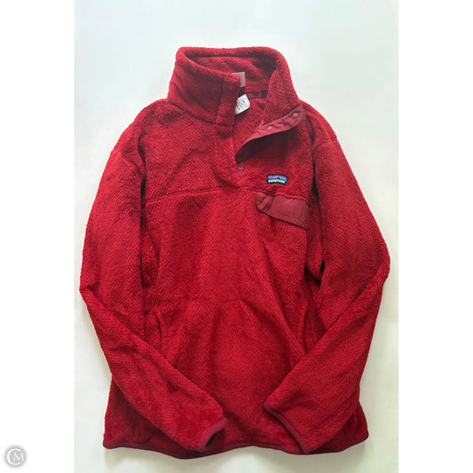 Jacket Faux Fur & Sherpa By Patagonia In Red, Size: L