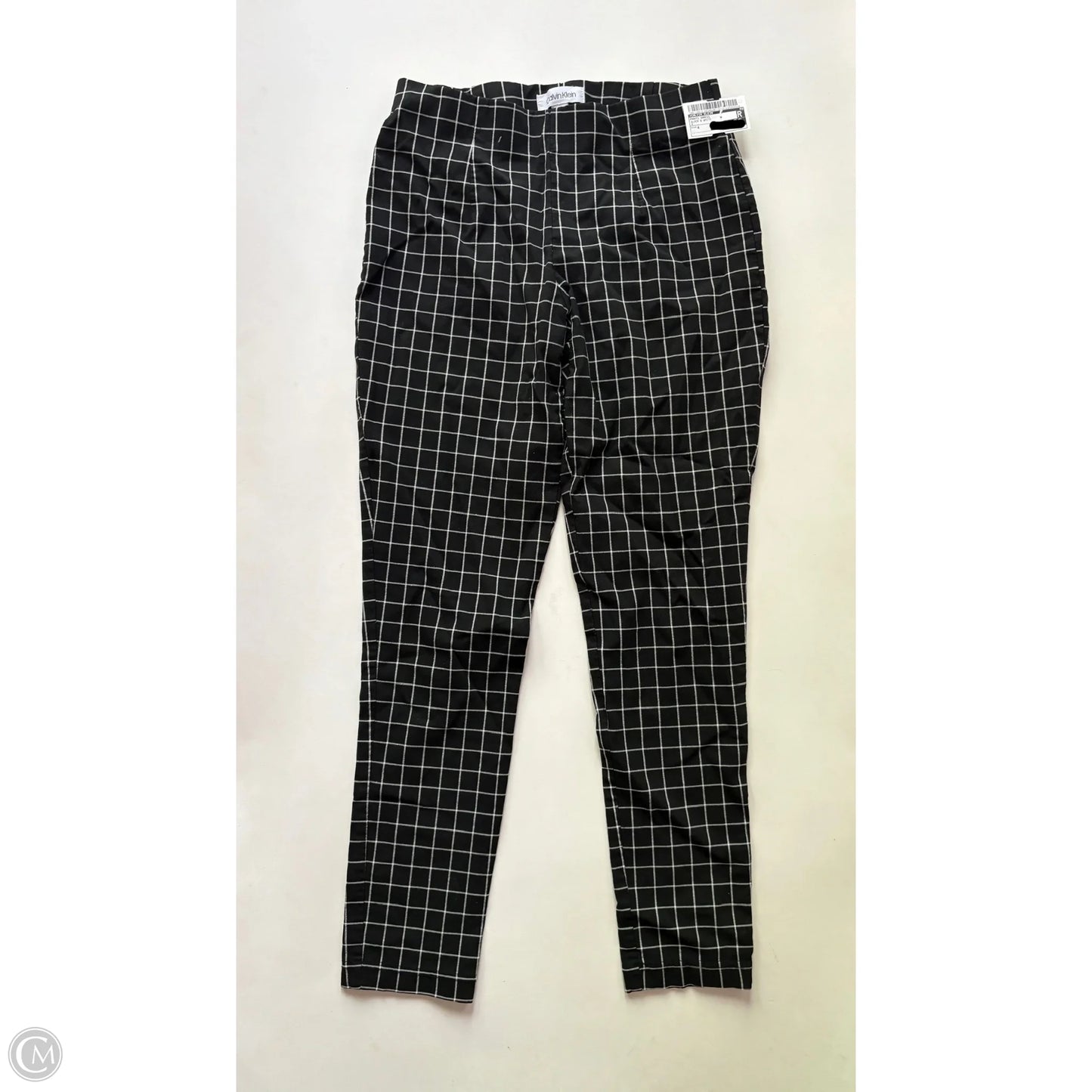 Pants Dress By Calvin Klein In Black & White, Size: 4