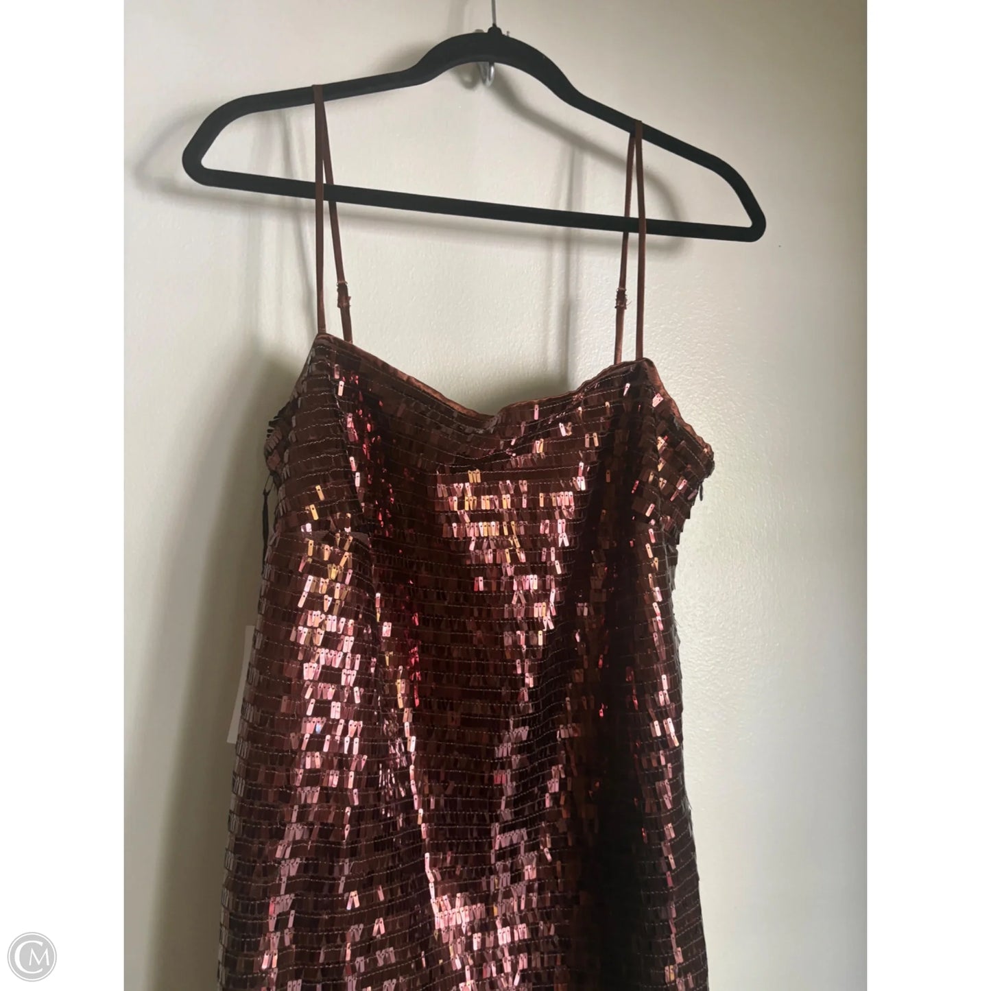 Dress Party Midi By Astr In Brown, Size: S