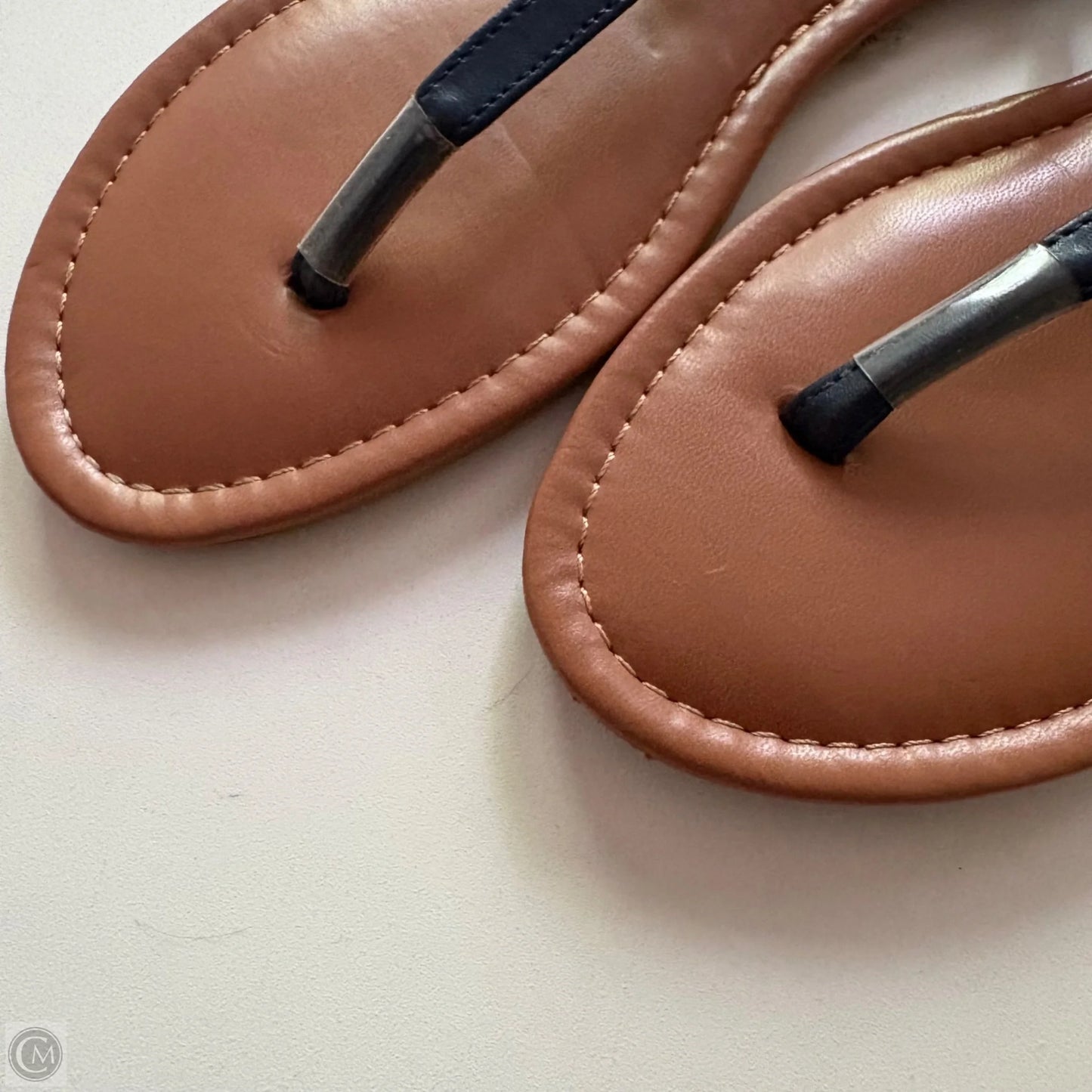 Sandals Flats By New York And Co In Navy, Size: 10