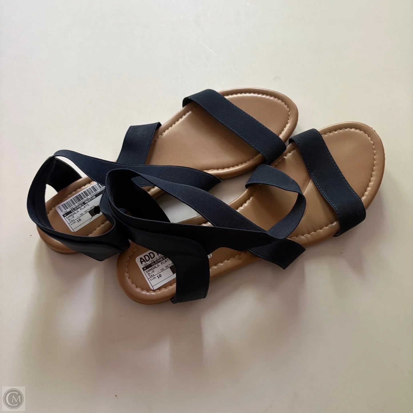 Sandals Flats By Day In Blue, Size: 10