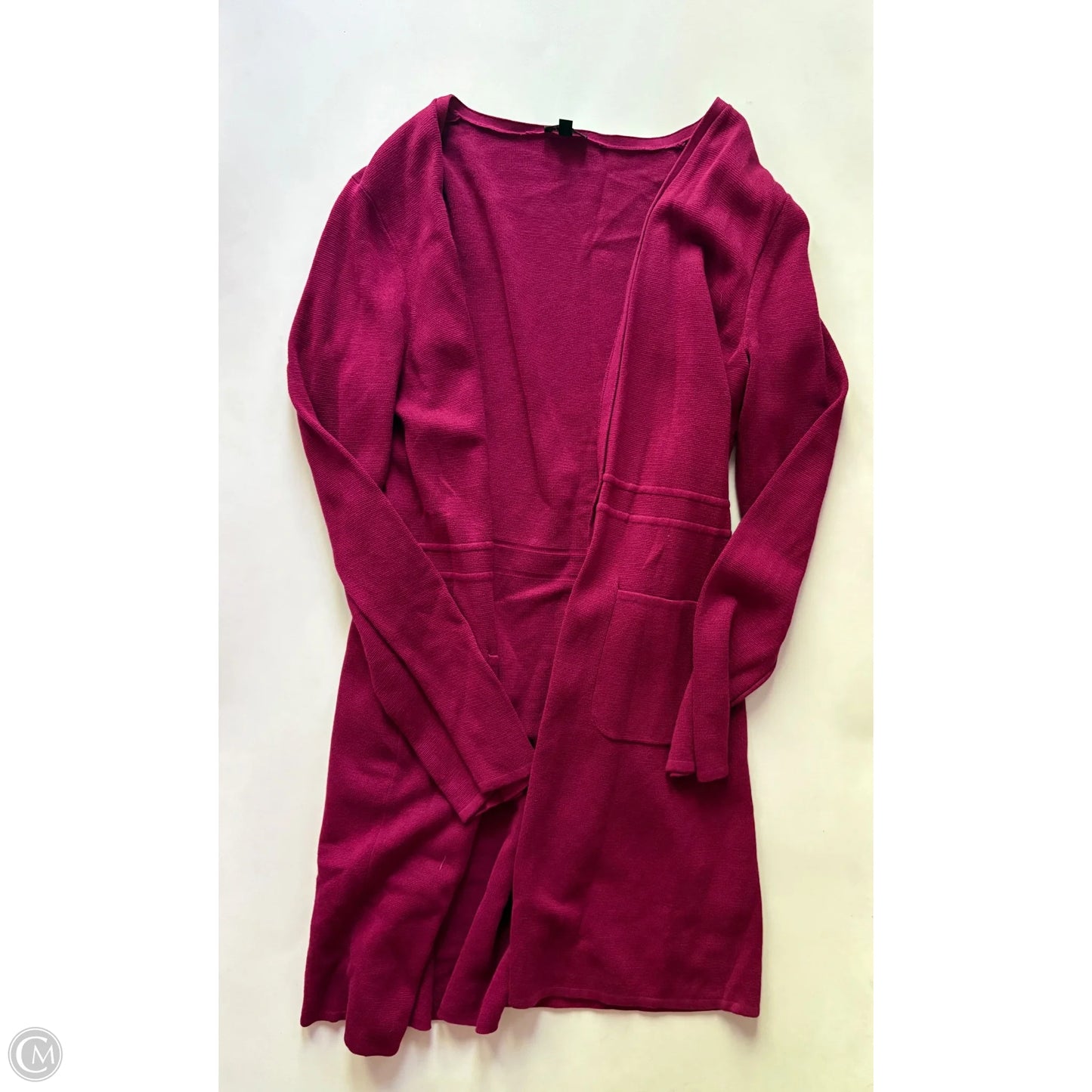 Sweater 2pc By Talbots In Maroon, Size: M