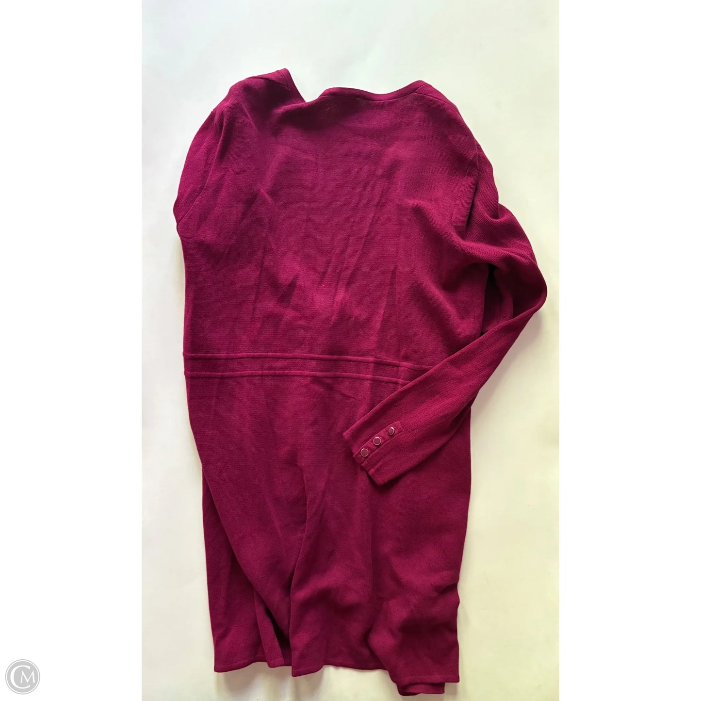 Sweater 2pc By Talbots In Maroon, Size: M