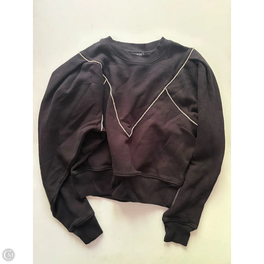 Sweatshirt Crewneck By Express In Black, Size: Xs
