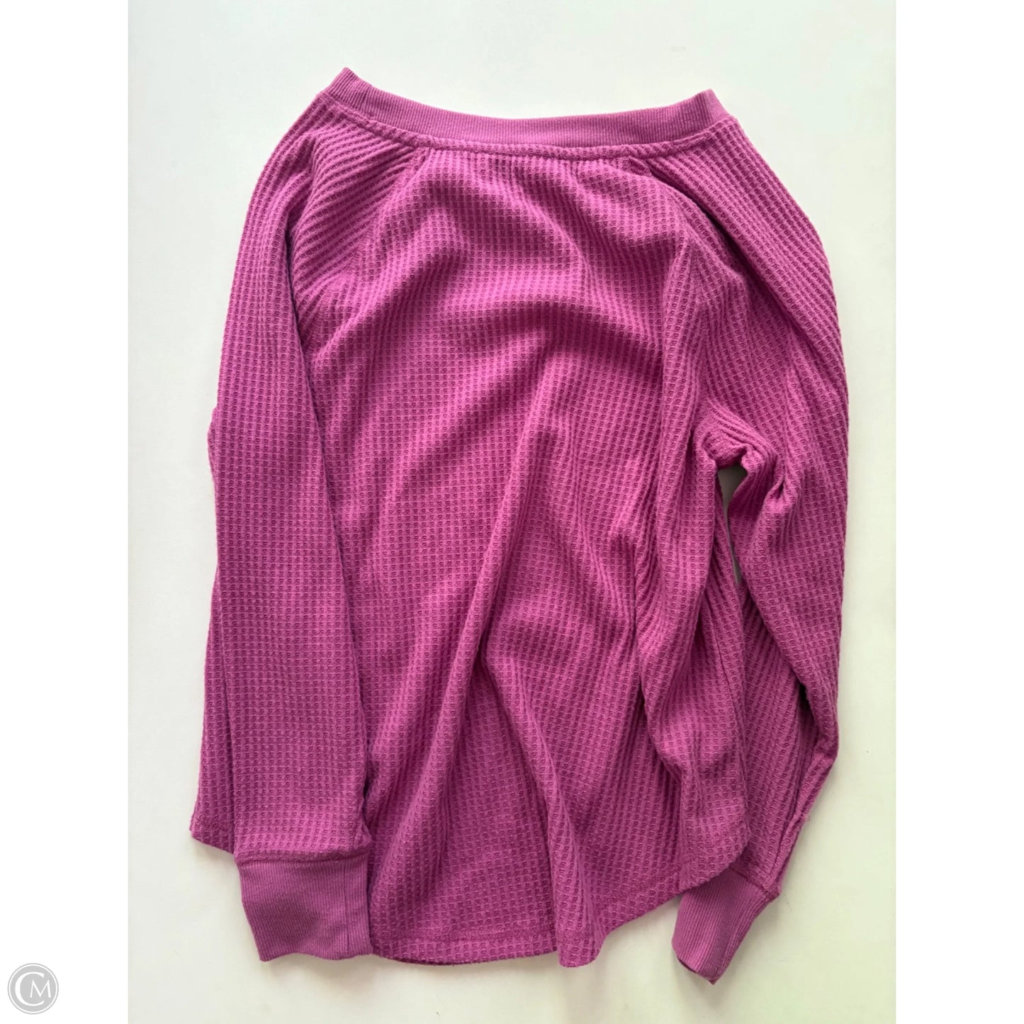 Top Long Sleeve By Loft In Pink, Size: M
