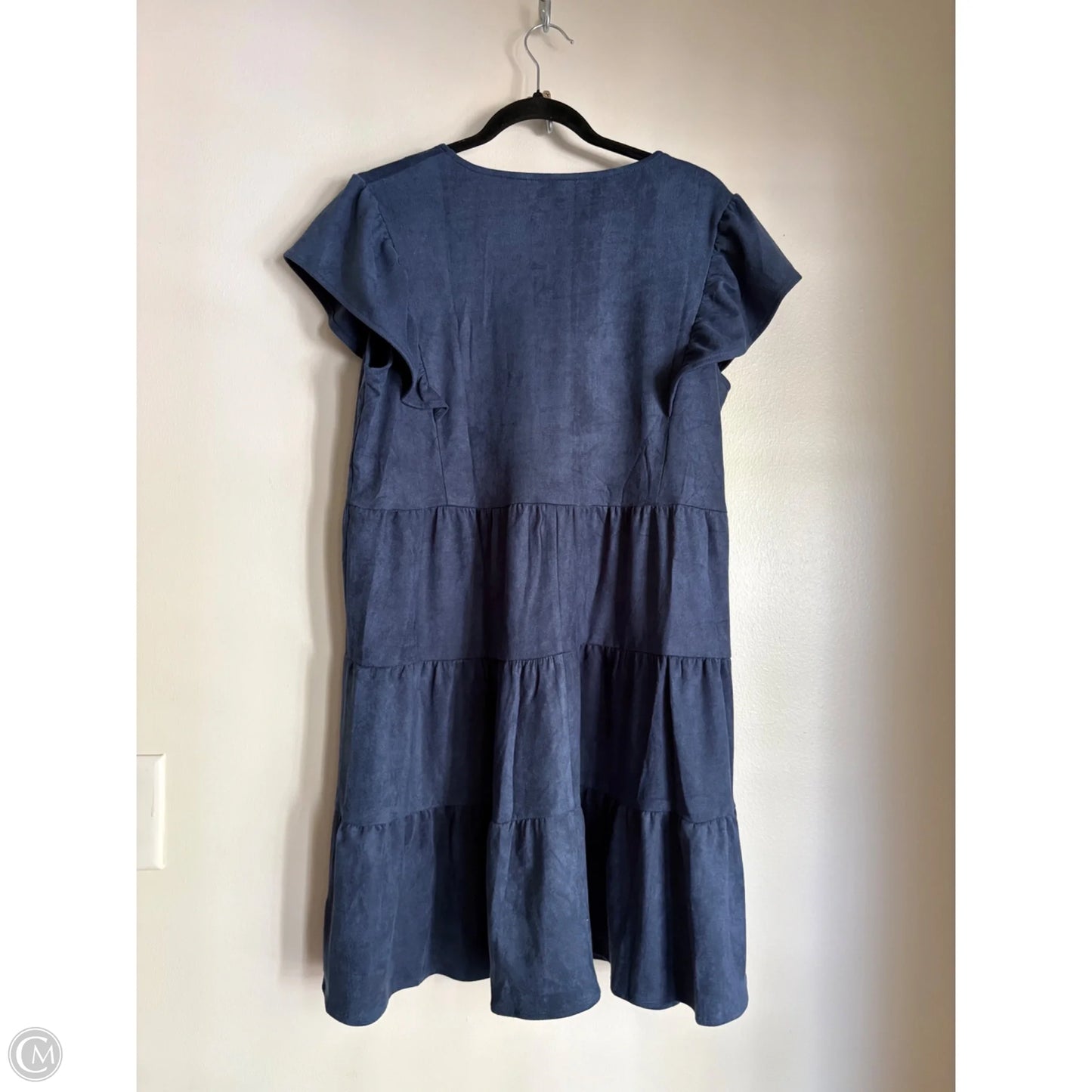 Dress Casual Midi By Voy In Blue, Size: M