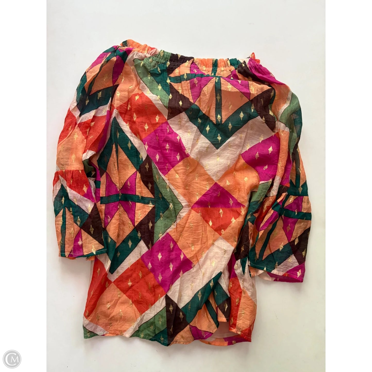 Top Long Sleeve By Jade In Multi-colored, Size: S