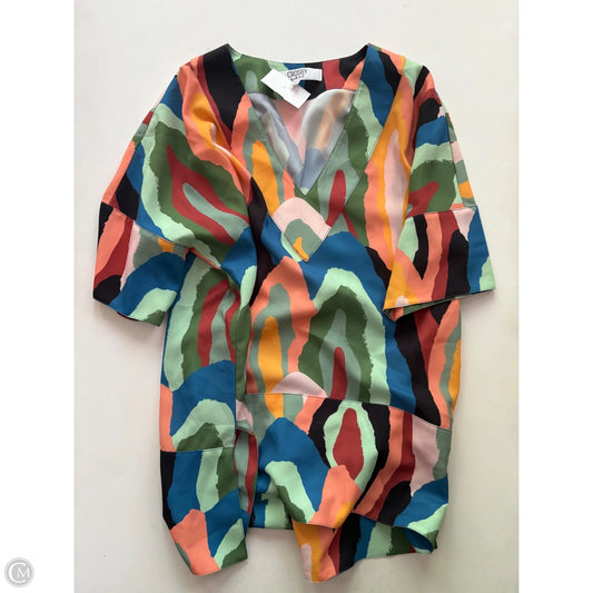 Top Short Sleeve By Crosby In Multi-colored, Size: Xs