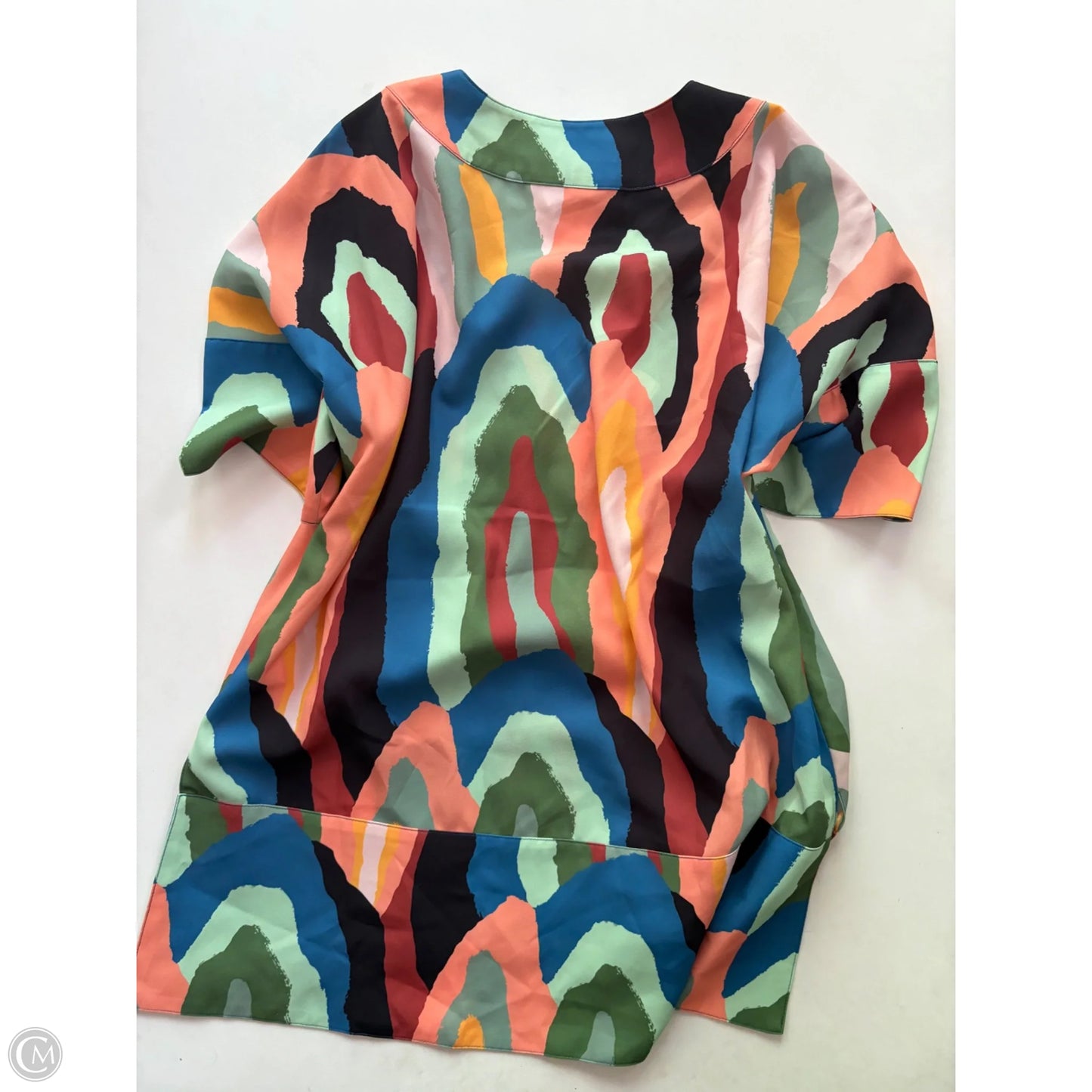 Top Short Sleeve By Crosby In Multi-colored, Size: Xs