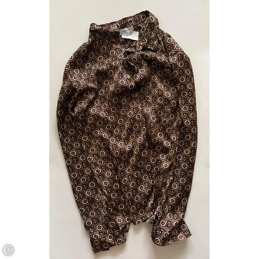 Blouse Long Sleeve By Urban Outfitters In Multi-colored, Size: Xl