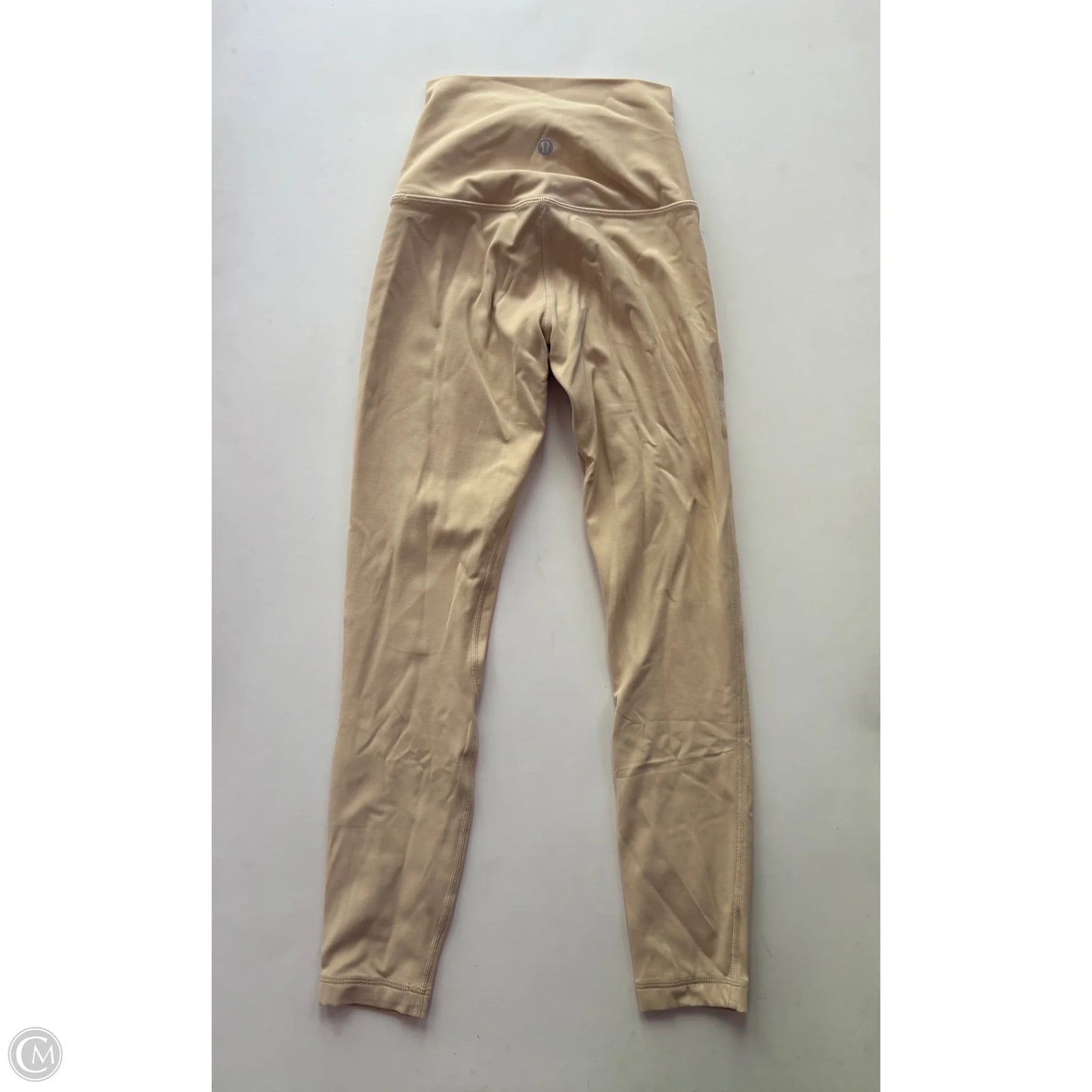 Athletic Leggings By Lululemon In Cream, Size: Xs