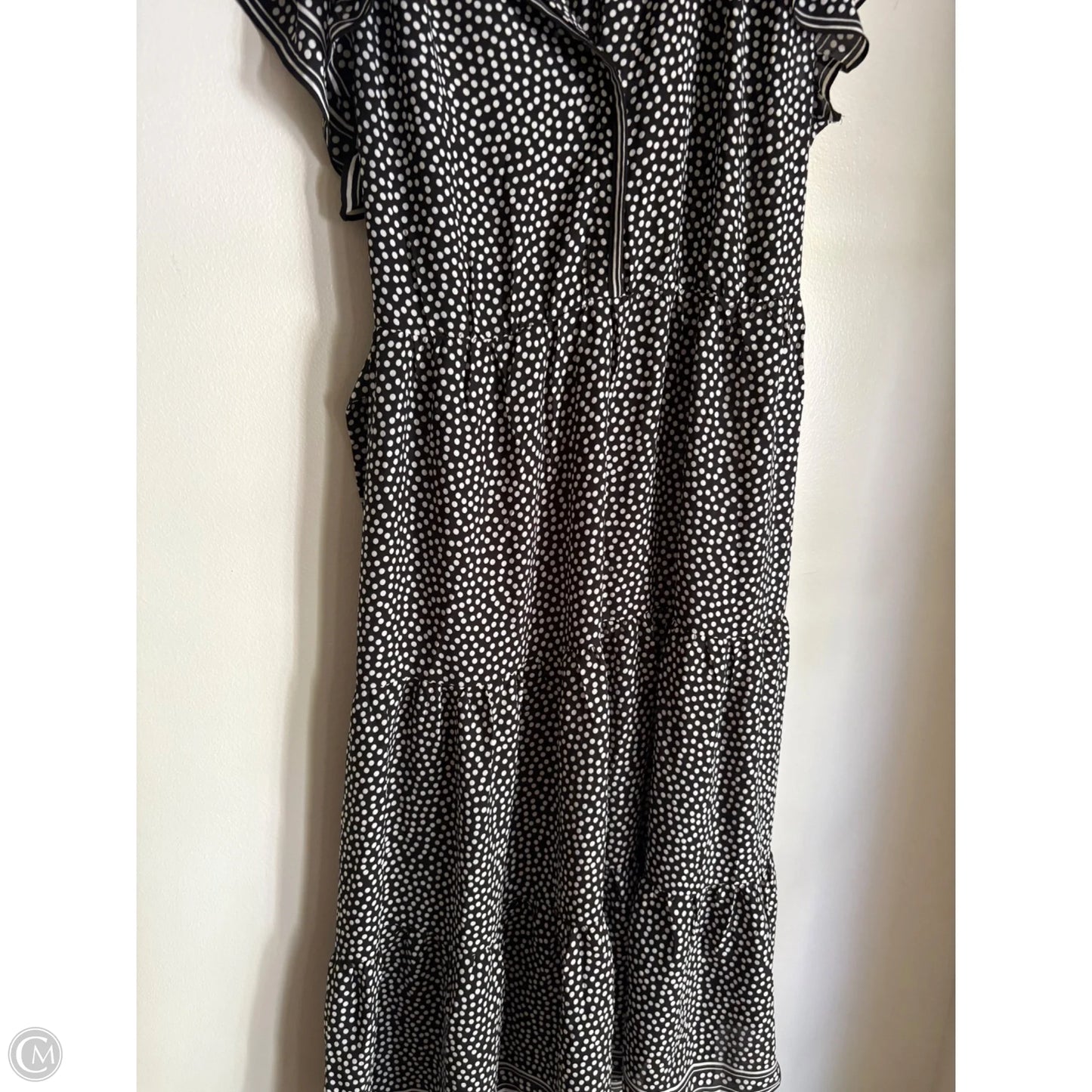Dress Work By Max Studio In Polkadot Pattern, Size: M