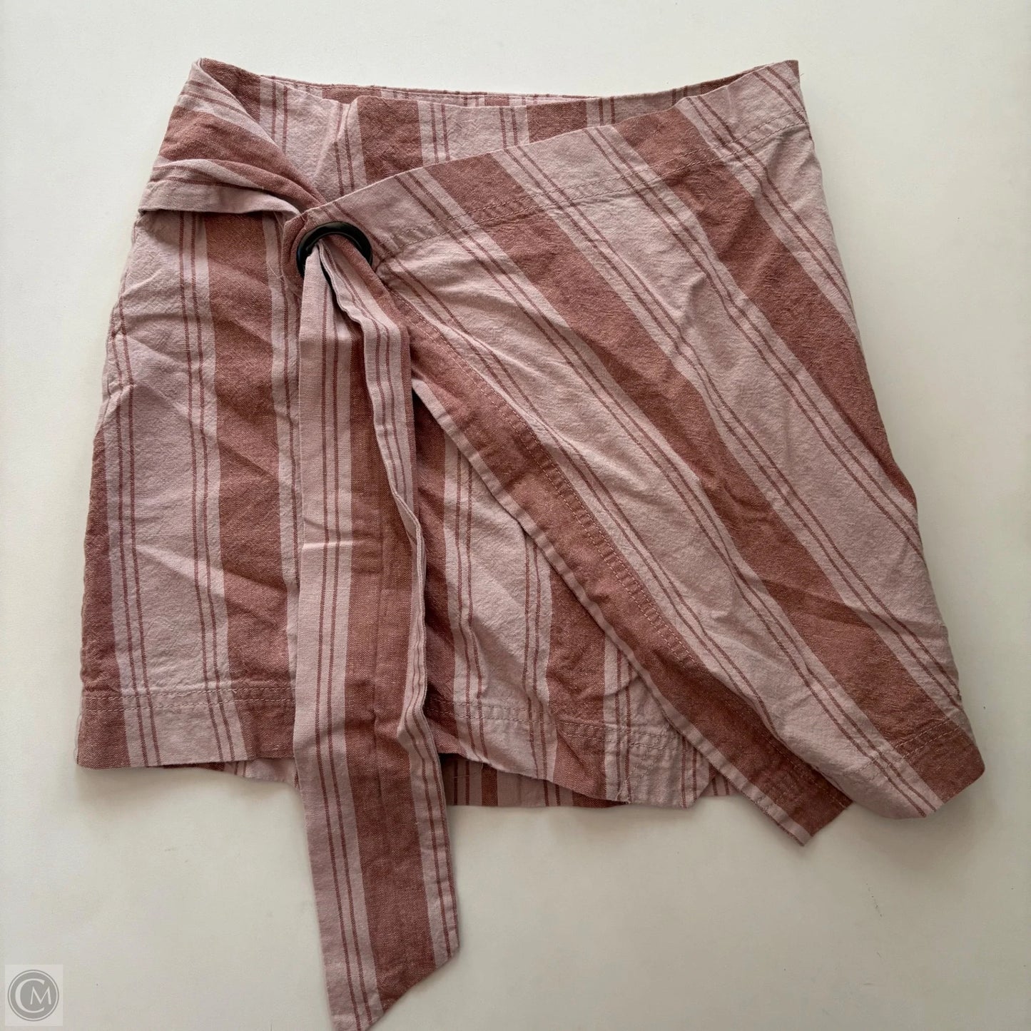 Skirt Mini & Short By Free People In Striped Pattern, Size: 4