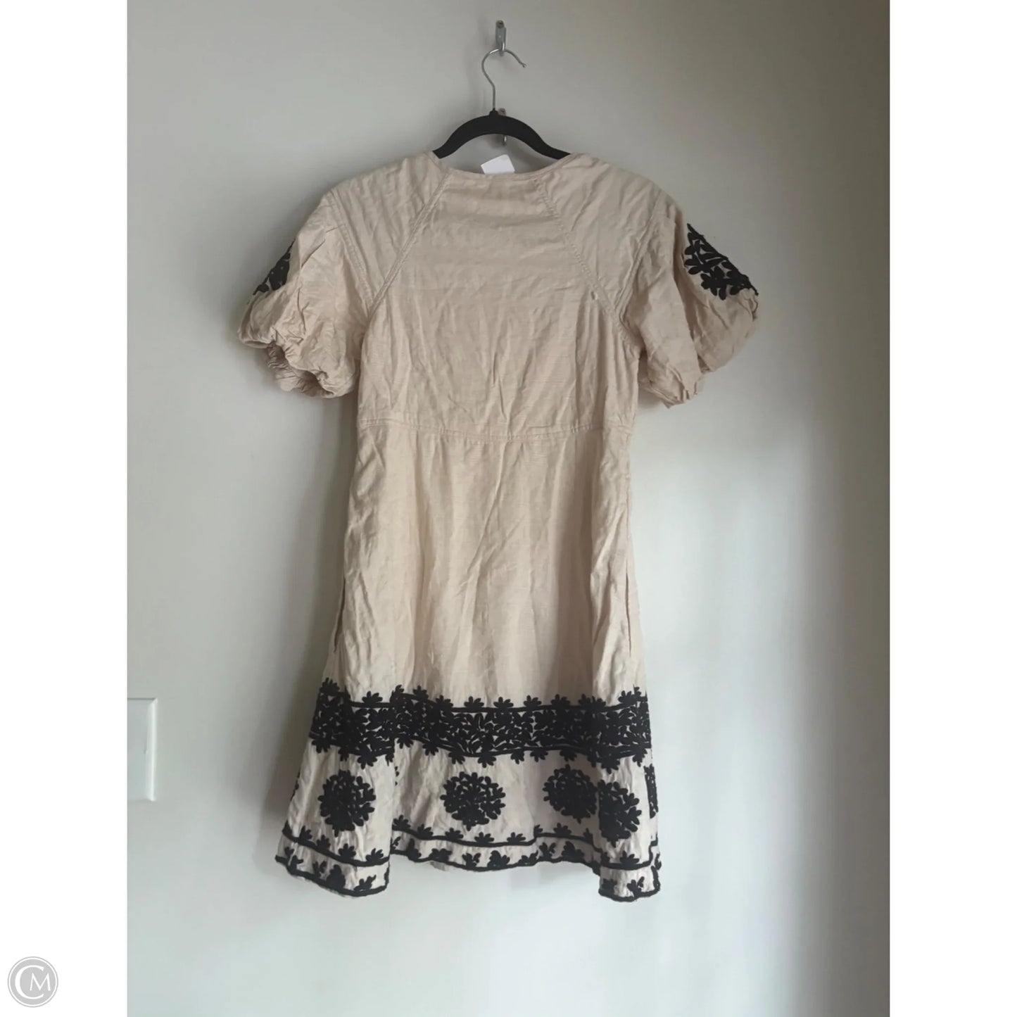 Dress Party Short By Anthropologie In Cream, Size: S