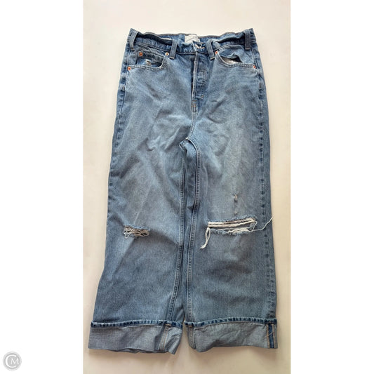 Jeans Cropped By Universal Thread In Blue, Size: 4