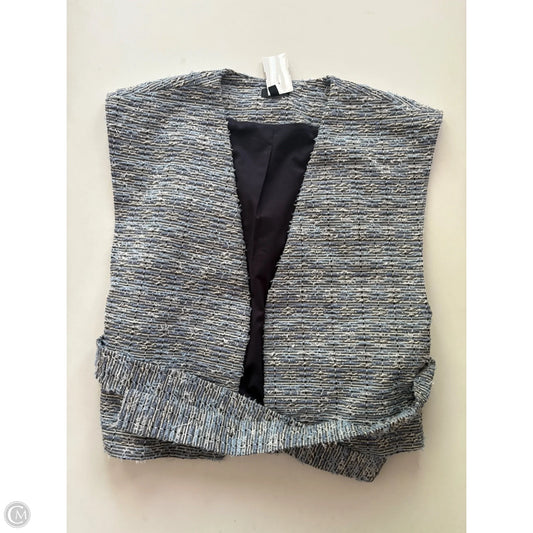 Vest Other By Express In Blue, Size: S