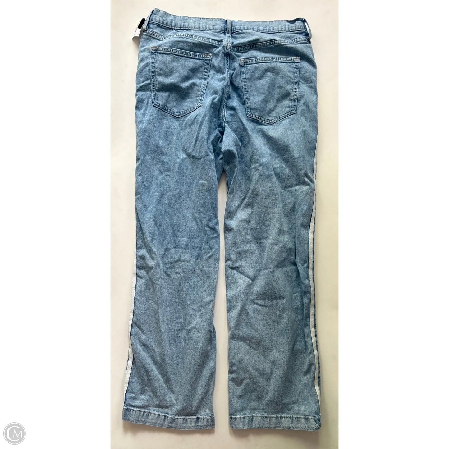 Jeans Wide Leg By Gap In Blue, Size: 14