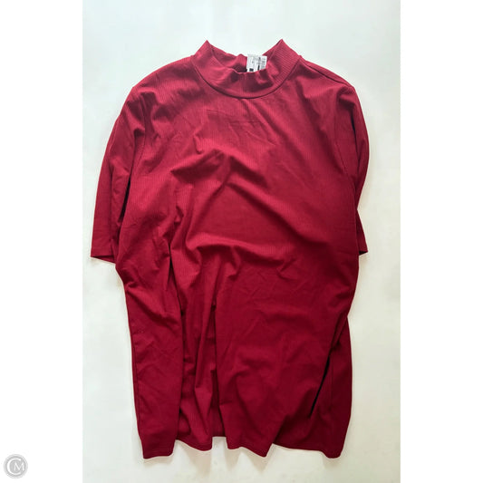Top Short Sleeve By Torrid In Red, Size: 3x