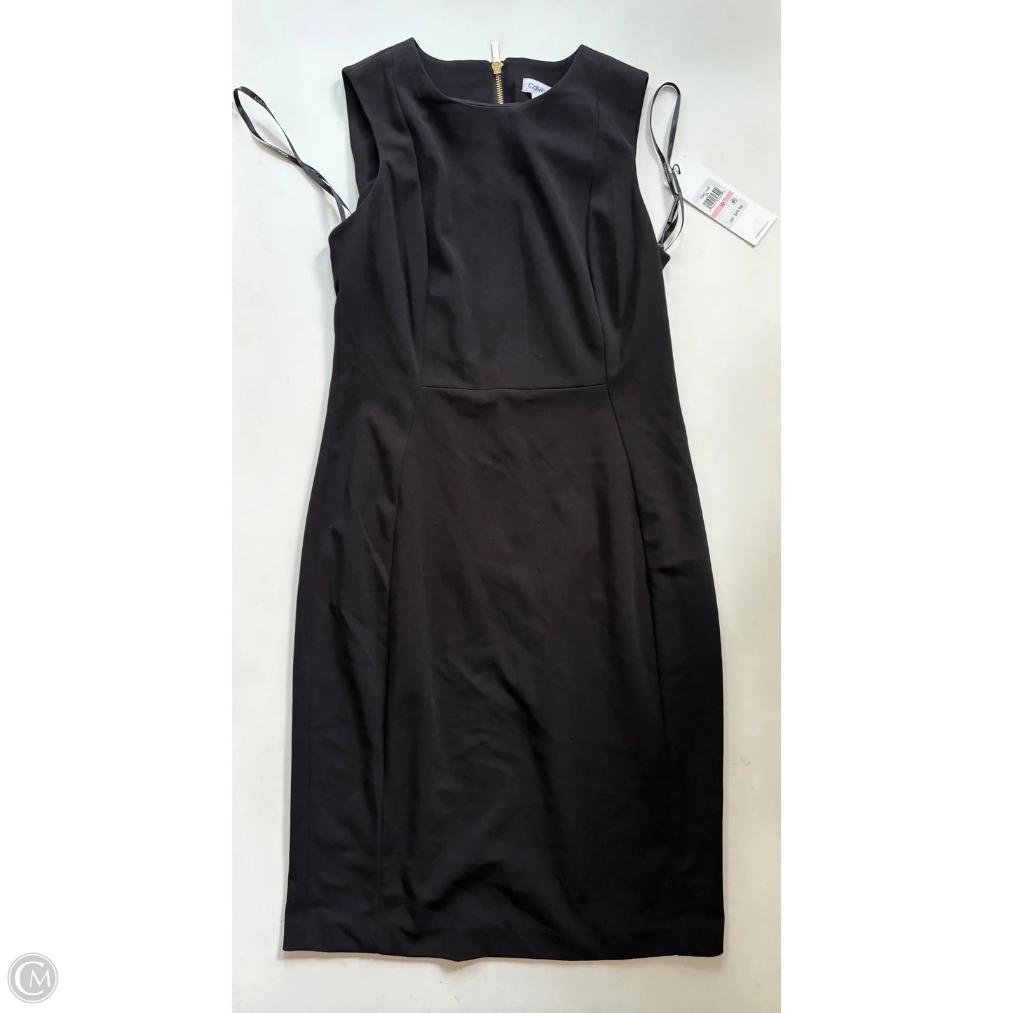 Dress Work By Calvin Klein In Black, Size: M