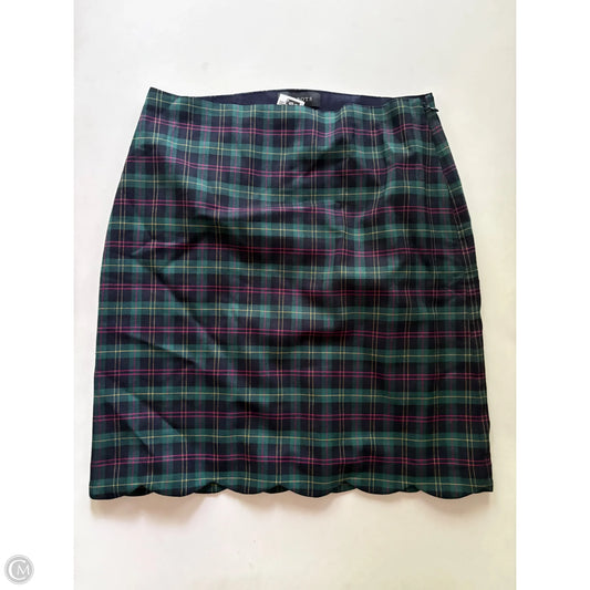 Skirt Midi By Talbots In Plaid Pattern, Size: 6