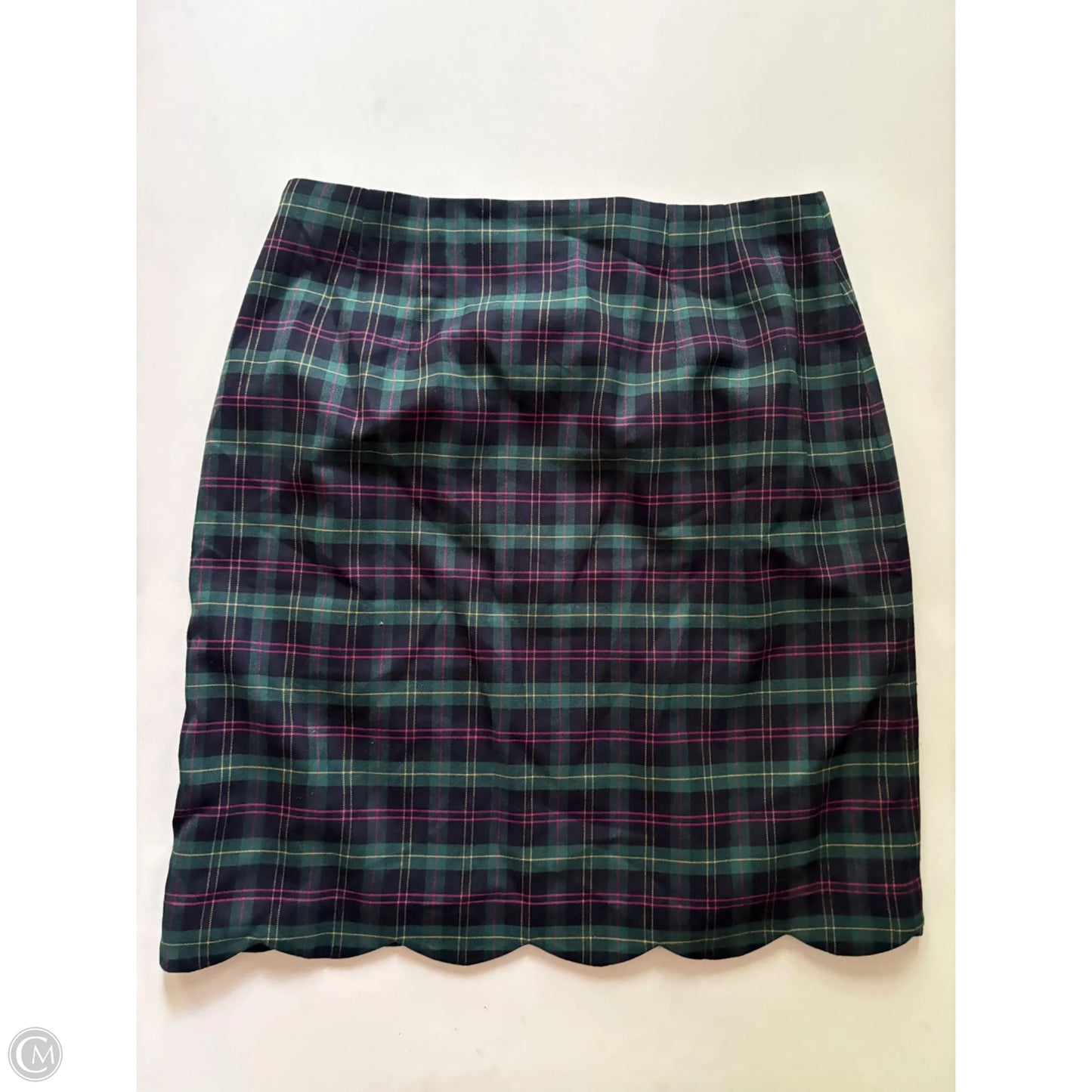 Skirt Midi By Talbots In Plaid Pattern, Size: 6