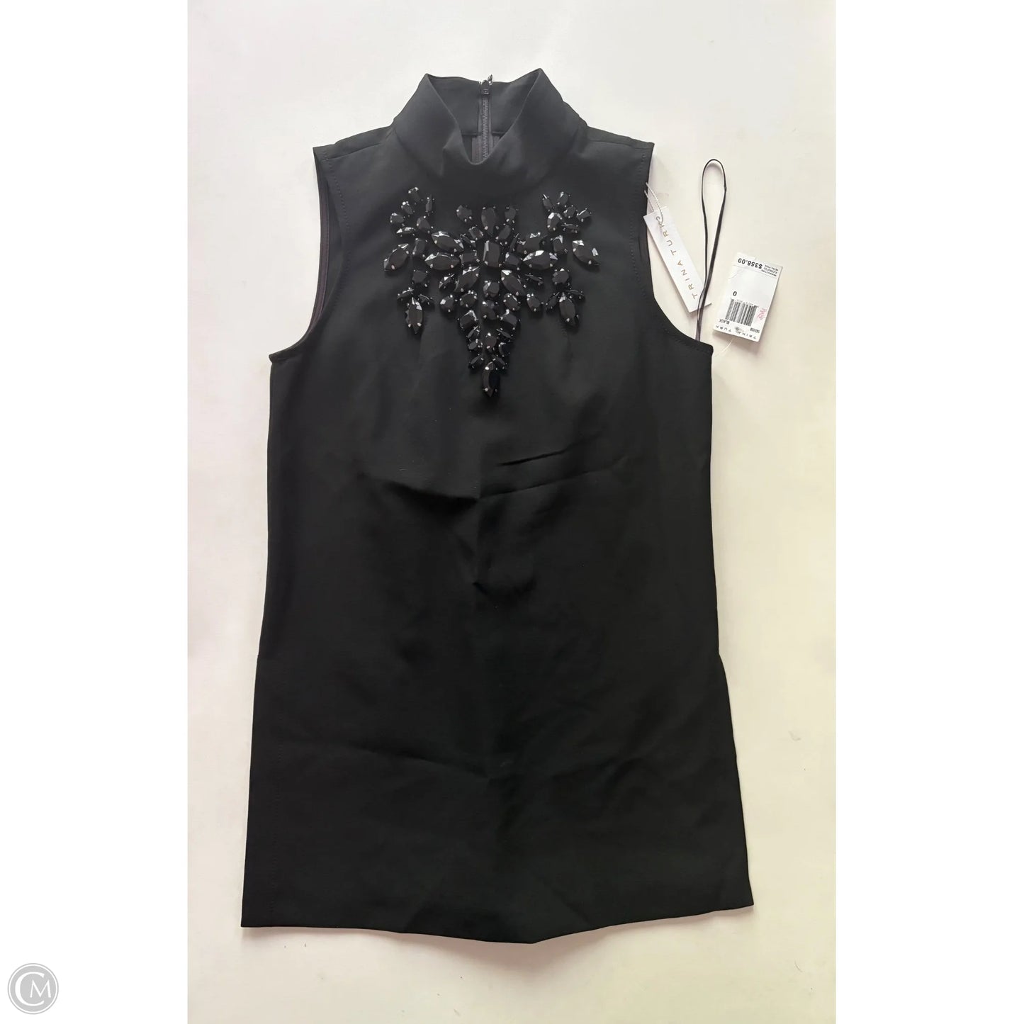 Dress Party Midi By Trina Turk In Black, Size: 0