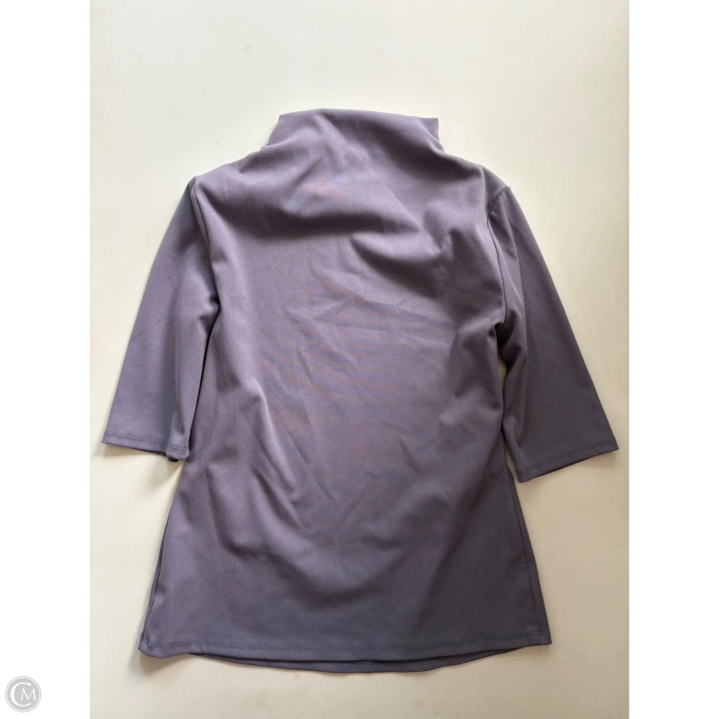 Top Short Sleeve By Worthington In Purple, Size: S