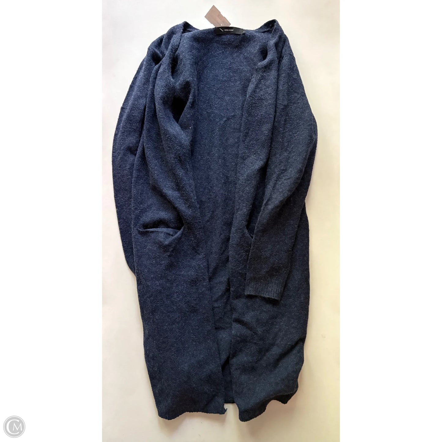 Sweater Cardigan By Vero Moda In Blue, Size: M