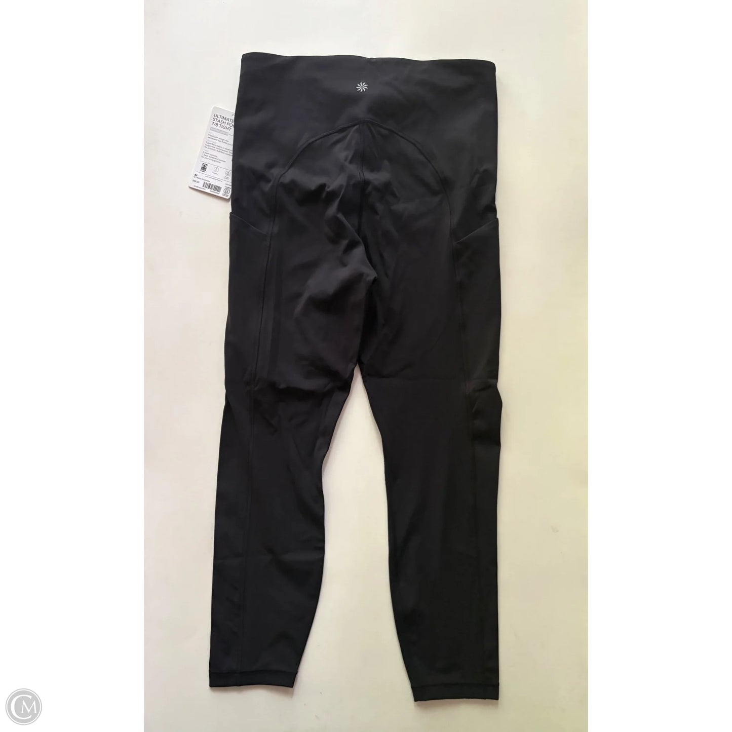 Athletic Leggings By Athleta In Black, Size: M
