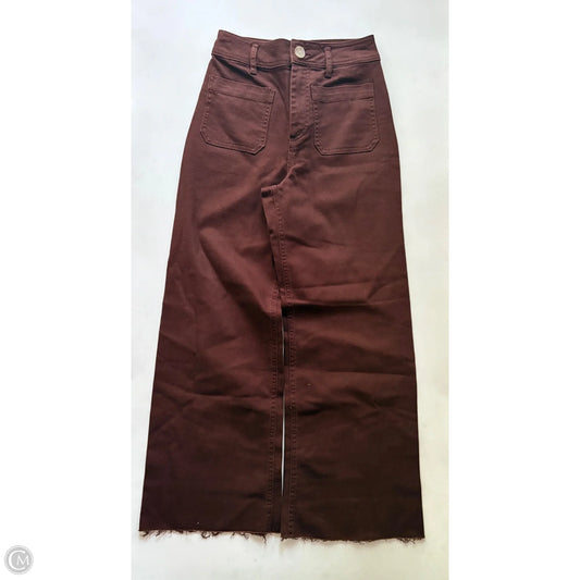 Jeans Straight By Everly In Brown, Size: 0