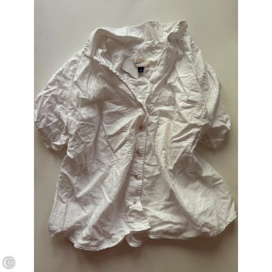 Top Short Sleeve By Universal Thread In White, Size: 2x