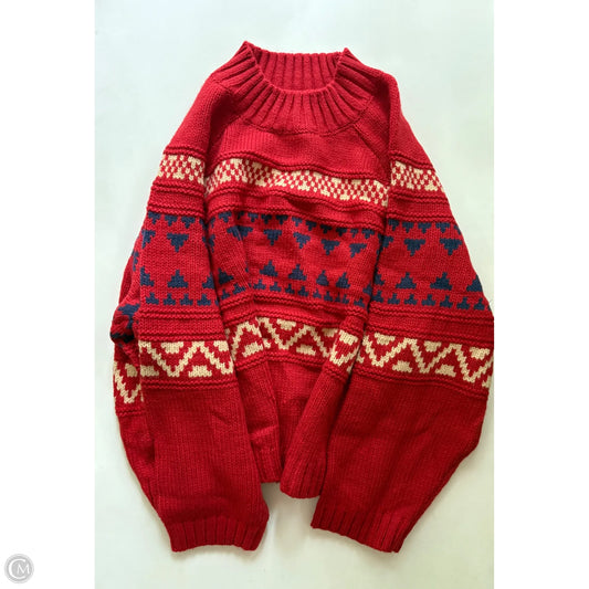 Sweater By Universal Thread In Red, Size: 1x
