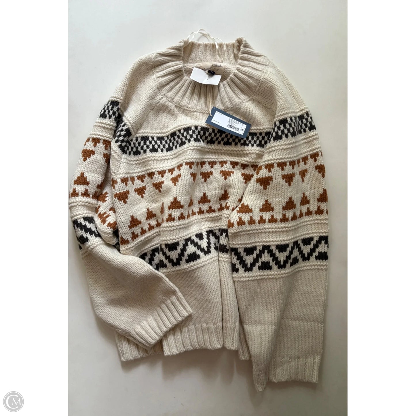 Sweater By Universal Thread In Cream, Size: 1x