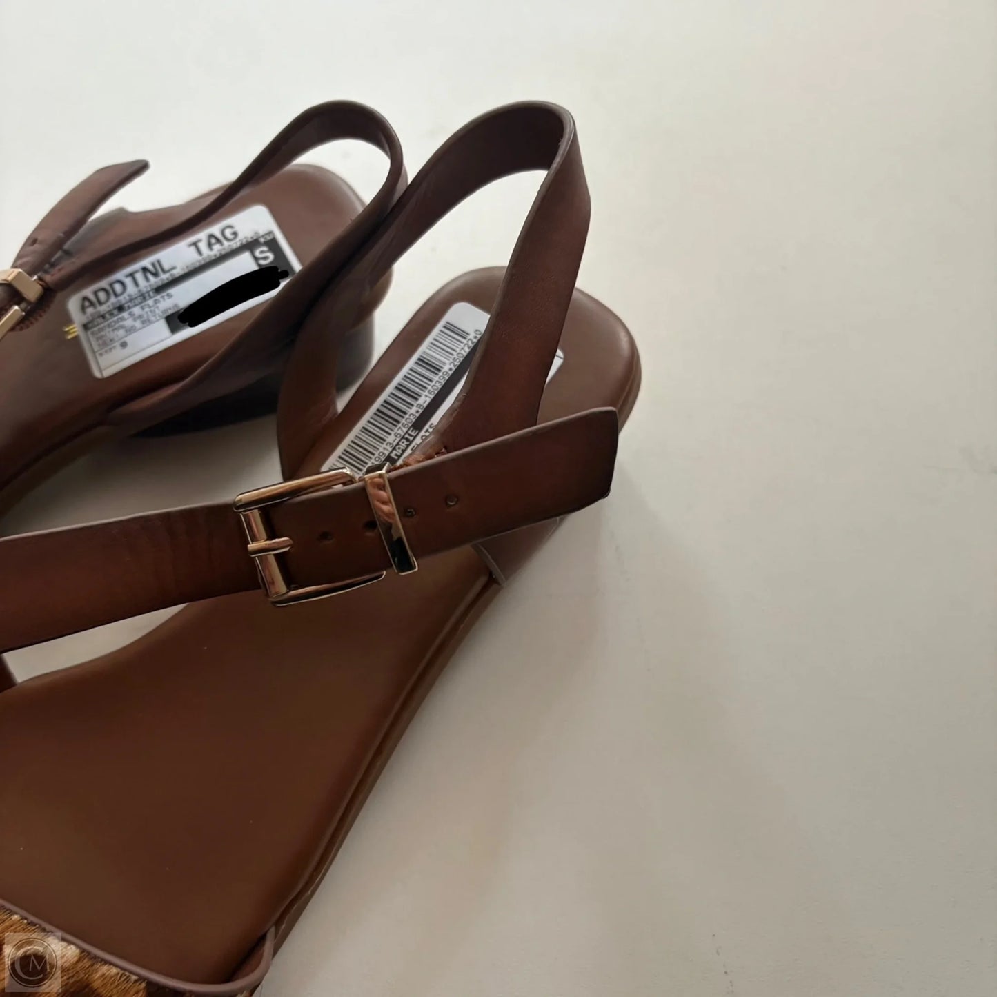 Sandals Flats By Alex Marie In Animal Print, Size: 9