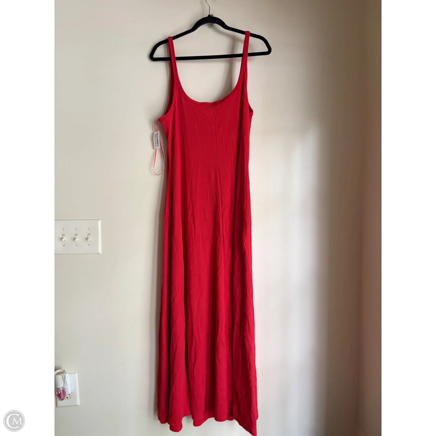 Dress Casual Maxi By Old Navy In Red, Size: 2x