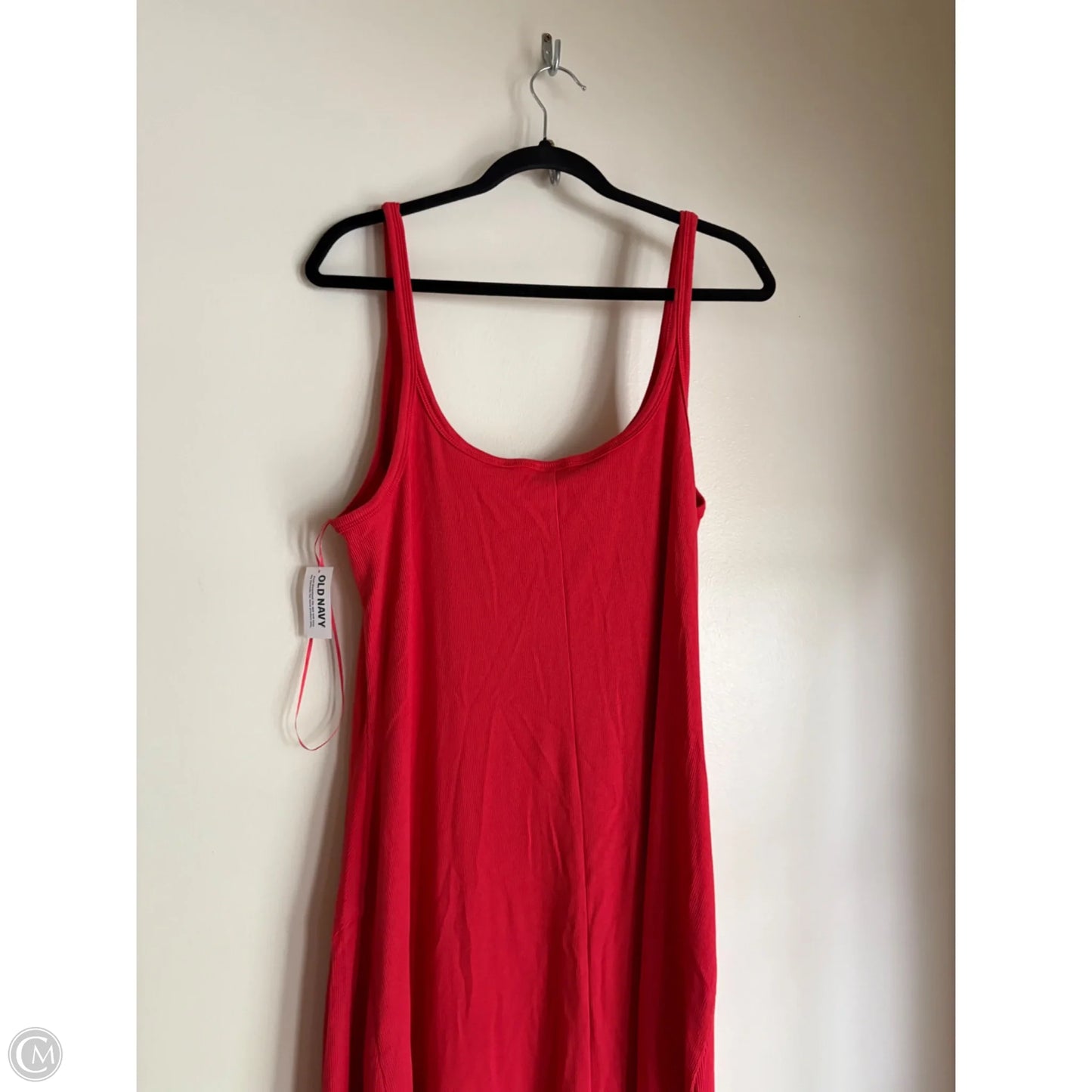 Dress Casual Maxi By Old Navy In Red, Size: 2x