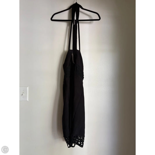 Dress Party Midi By Bebe In Black, Size: M