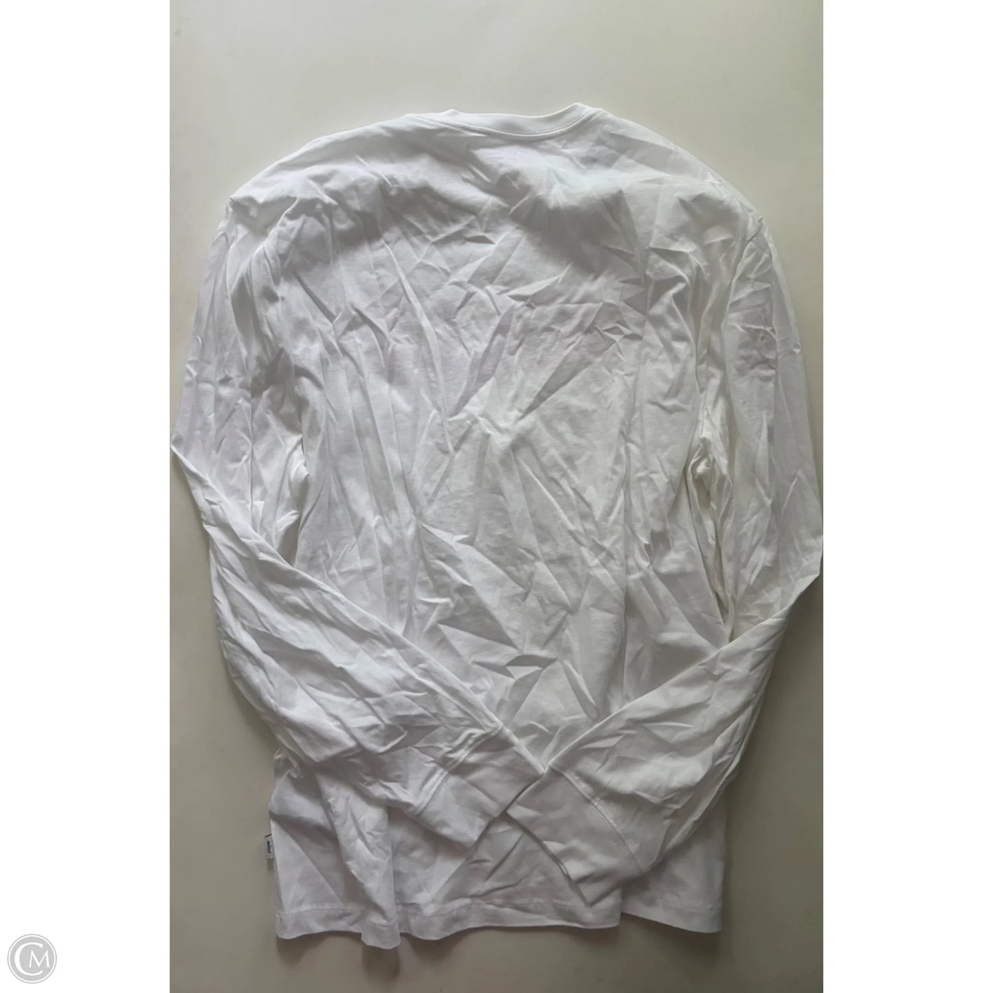Top Long Sleeve By J. Crew In White, Size: 2x