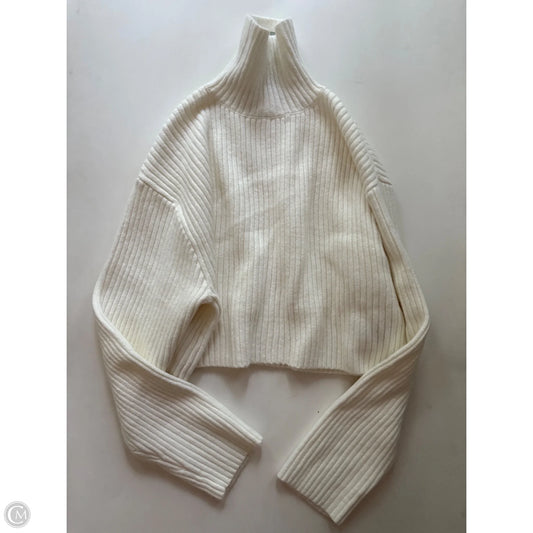 Sweater By H&m In Cream, Size: S