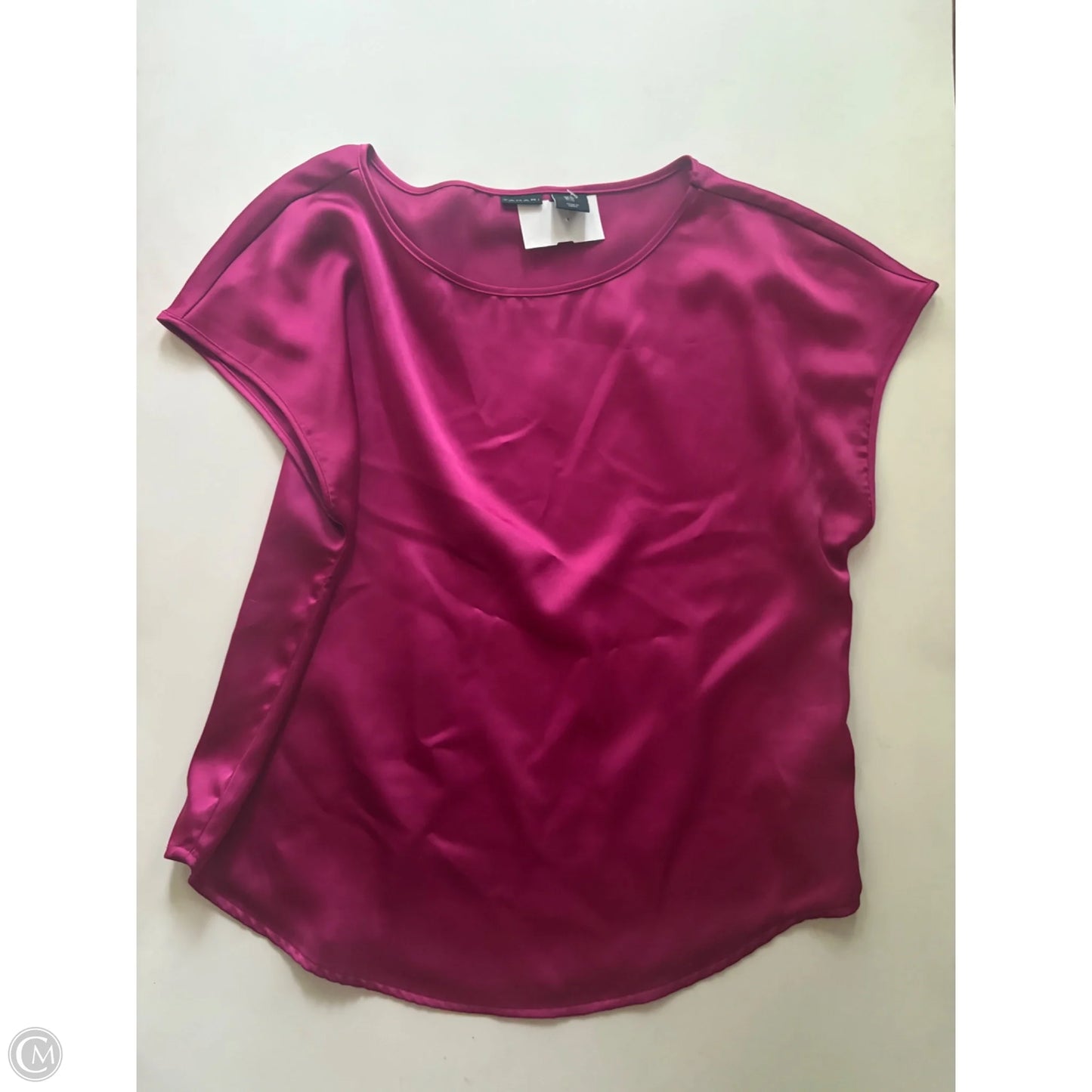 Blouse Sleeveless By Tahari By Arthur Levine In Pink, Size: M