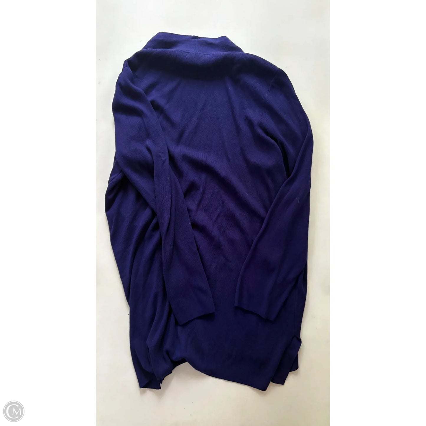 Sweater Cardigan By Ann Taylor In Purple, Size: Xl
