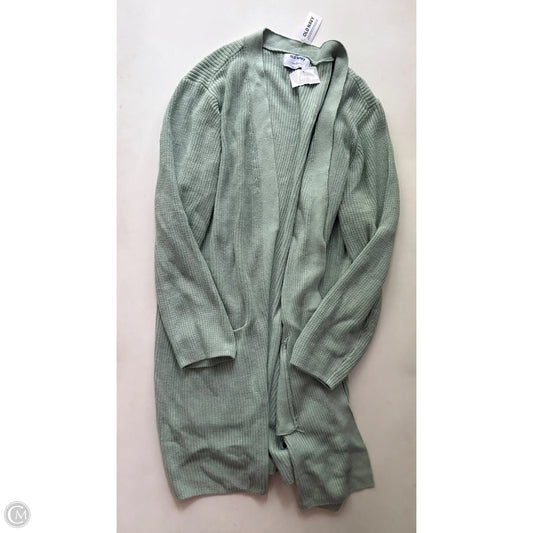 Sweater Cardigan By Old Navy In Green, Size: Xl
