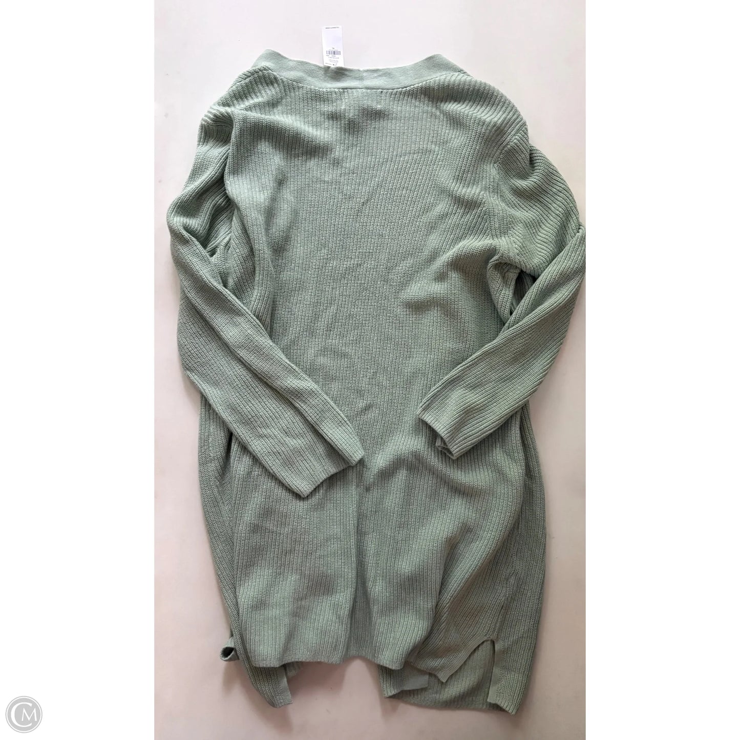 Sweater Cardigan By Old Navy In Green, Size: Xl
