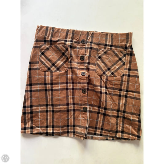 Skirt Mini & Short By Torrid In Plaid Pattern, Size: 18